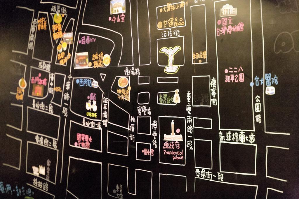 Angels Hostel Taipei Ximen Kültér fotó